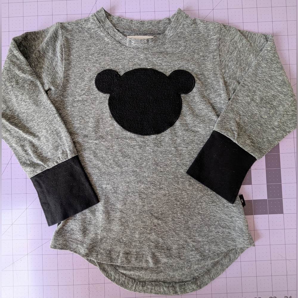 HUX Baby vintage long sleeves Shirt Huxbaby Bear Size 5 Years 5t GUC Australian